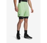 Pantaloni corti Under Armour Vanish Woven 6in verde pastello - M