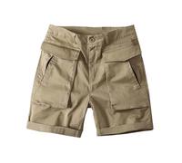 Pantaloni Corti Uomo Estivi con Multiple Tasche Elastiche e Taglio Loose per Stile Casual e Fashion Pantaloni Cargo in Tessuto Morbido per Uomo Attivo Trendy Adatti a Caldo attività Ricreative