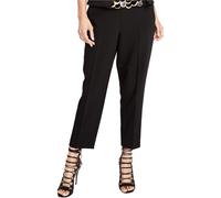 Pantaloni Cropped Casual Morbidi A Sigaretta Donna Rachel Roy
