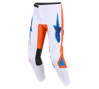 alpinestars Fluid Grid Pantaloni da cross Arancione/Bianco/Blu 36 arancia