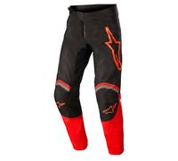 Pantaloni cross Alpinestars FLUID SPEED Nero Rosso Acceso 38