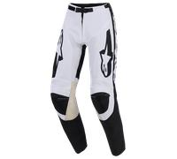 Alpinestars Racer Riway, pantaloni in tessuto 32 male Bianco/Nero