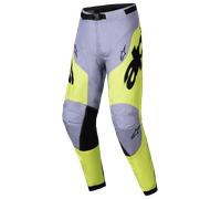 Pantaloni Cross Alpinestars Racer Veil Grigio/Giallo Fluo34 Grigio,Giallo Fluo