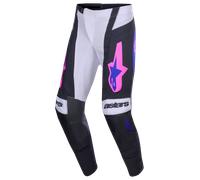 Alpinestars Techstar Knif Pantaloni da motocross, nero-porpora, taglia 38 per maschi