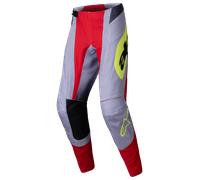 Pantaloni Cross Alpinestars Techstar Melt Rosso vivo/grigio28 Rosso vivo,grigio