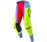 Pantalone TECHSTAR OCURI Blu Giallo Fluo ALPINESTARS - AN: 32