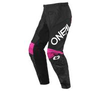 §Pantaloni Cross Donna O'Neal Element Shocker Nero-Rosa§