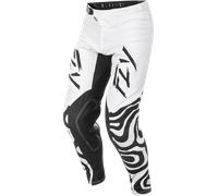 Pantaloni Cross FLY Racing Evolution DST Abyss L.E. Bianco-Nero 36 Nero