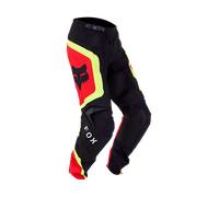 FOX 180 Ballast Pantaloni Motocross, nero-rosso, taglia 28