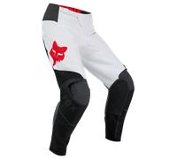 Pantaloni Cross FOX 180 Flow Bianco/Rosso30 Bianco,Rosso
