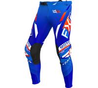 Pantaloni Cross FXR Podium Gladiator Blu/Bianco/Nuke Rosso32 Blu,Bianco,Nuke Rosso