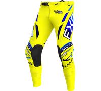 Pantaloni Cross FXR Podium Gladiator Giallo/Blu Navy/Blu30 Giallo,Blu Navy,Blu