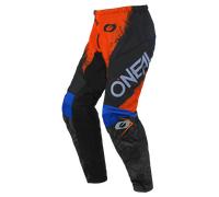 Pantaloni Cross O'Neal Element Nero/Arancio38 Nero,Arancio