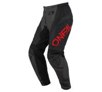 §Pantaloni Cross O'Neal Element Racewear Nero-Grigio-Rosso§