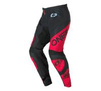 Pantaloni Cross O'Neal Element Racewear Nero/Rosso32 Nero,Rosso