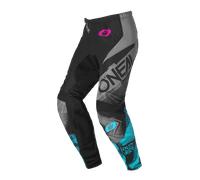 ONeal Element Roller S26, pantaloni tessili donna 32 (7/8) male Nero/Turchia