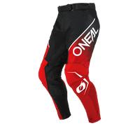 §Pantaloni Cross O'Neal Hardwear Air Slam Nero-Rosso§