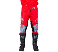 Oneal Matrix Ridewear Pantaloni Motocross, rosso, taglia 30