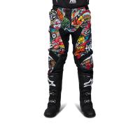 Pantaloni Cross O'Neal Mayhem Lite Crank Nero/Multicolore28 Nero,Multicolore