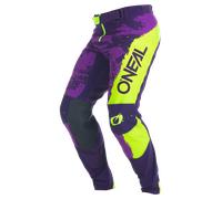 Pantaloni Cross O'Neal Mayhem Paint Viola/Giallo Neon36 Viola,Giallo Neon