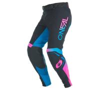 Pantaloni Cross O'Neal Prodigy Five Six Nero/Rosa Neon36 Nero,Rosa Neon