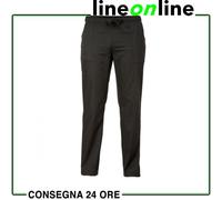 Pantaloni cuoco Giblor’s Alan nero art. 125/N