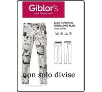 PANTALONI CUOCO MENU KOCHHOSEN 16P08P334 GIBLOR'S CHEF PANTS БРЮКИ