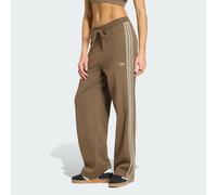 adidas Originals - Firebird - Pantaloni sportivi in maglia color branch/ciottolo argento-Marrone 2XS