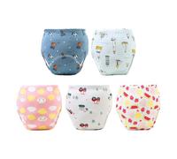 Pantaloni Da Allenamento Per Il Vasino - Riutilizzabile In Cotone Per Bambini Con Strati Assorbenti A Prova Di Perdite | Pantaloni Da Allenamento Morbidi E Traspiranti | Abbigliamento Flessibil