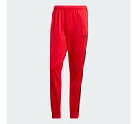 Pantaloni da allenamento Primegreen Essentials Warm-Up Tapered 3-Stripes Scarlet / Black M