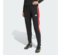 Pantaloni da allenamento Tiro26 League Regular Black / Semi Lucid Red 2XL
