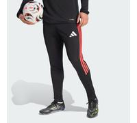adidas performance - Tiro26 League - Pantaloni da allenamento regular neri/rosso semi lucido-Nero XL