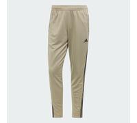 Adidas Uomo Train Essentials 3-Stripes Training Pants, Silver Pebble/Black, S