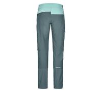 Ortovox Pala W - pantaloni arrampicata - donna L Green/Light Blue woman Fair Trade Certified,Cordura,Lana Merino