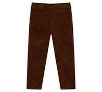 vidaXL Pantaloni da Bambino Cognac 116