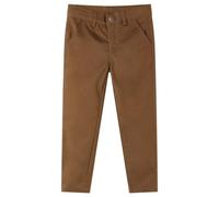 vidaXL Pantaloni da Bambino Cognac 92