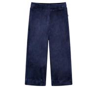 Pantaloni da Bambino in Velluto Blu Scuro 104