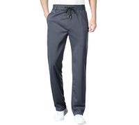 Pantaloni da chef da uomo pantaloni da lavoro elasticizzati pantaloni formali da uomo pantaloni casual da lavoro pantaloni larghi larghi resistenti alle pieghe pantaloni piatti a gamba dritta
