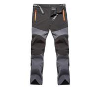 Pantaloni da ciclismo da uomo con tasche, pantaloni da trekking da uomo, impermeabili, slim fit, sportivi, ad asciugatura rapida, per il tempo libero, per lo sport, per il tempo libero, morbidi