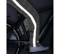 Pantaloni da ciclismo da uomo impermeabili ad alta visibilità Skane Basil ( Nero / XL )