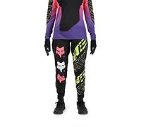 Pantaloni da Ciclismo Fox Lady Flexair Elevated Black S