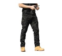Pantaloni da città tascabili primavera autunno multiuso trekking uomo for Per Uomo(Color 3,S)