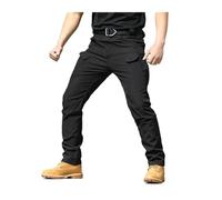 Pantaloni da città tascabili primavera autunno multiuso trekking uomo for Per Uomo(Color10,XL)