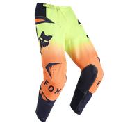 FOX 180 Shield Pantaloni da motocross, nero-arancione, taglia 38 per maschi