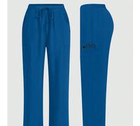 Pantaloni da divisa da donna, pantaloni comodi, pantaloni semplici tinta unita con più tasche L,M,S,XL,XSTessuto intrecciato