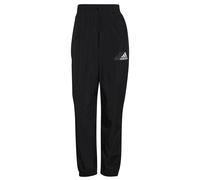 Pantaloni da donna adidas Brand Love Repeat Logo High-Waist Woven Noir XS