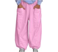 Pantaloni da donna Autunno Estate Flare Gamba Larga Plain Boot Cut Leg Pantaloni Pantaloni Donna 2025, U-029 Rosa, L