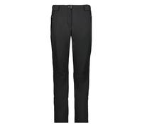 CMP Pantaloni fondo largo in softshell, Donna colore U901 (Nero)