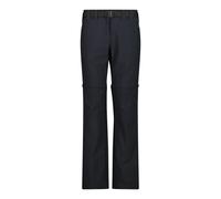 CMP Pantaloni Zip Off Elasticizzati Da Donna, Antracite, XXL