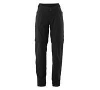 Gonso Adventure Zip Off Pants Nero 44 / Regular Donna Black